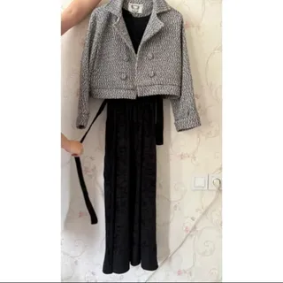 سارافون و کت مخمل پیچازی