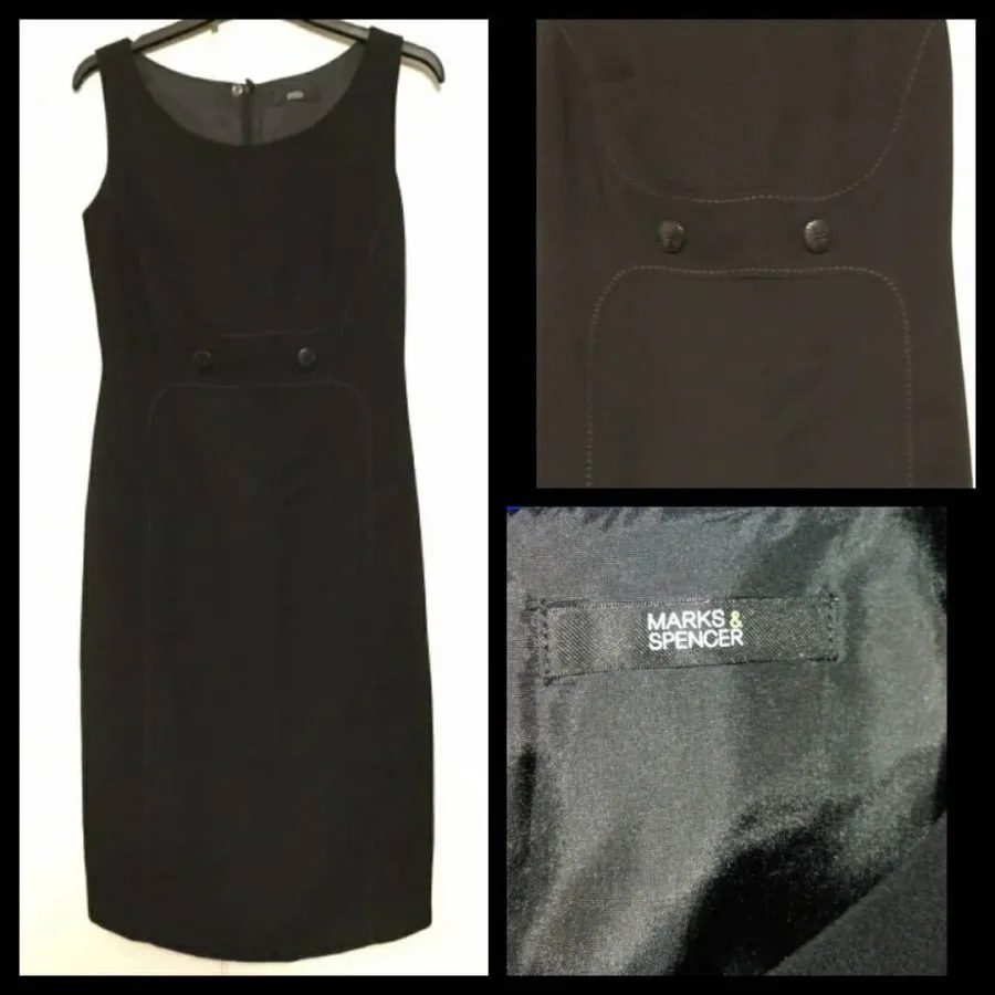 سارافون زیبا  جنس کرپ M&S