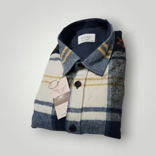 پیراهن پشمی چهارخانه