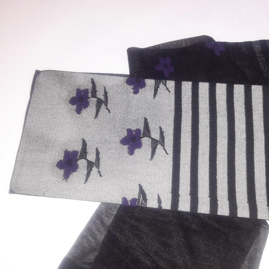 جوراب شلواری گلدار پارزین