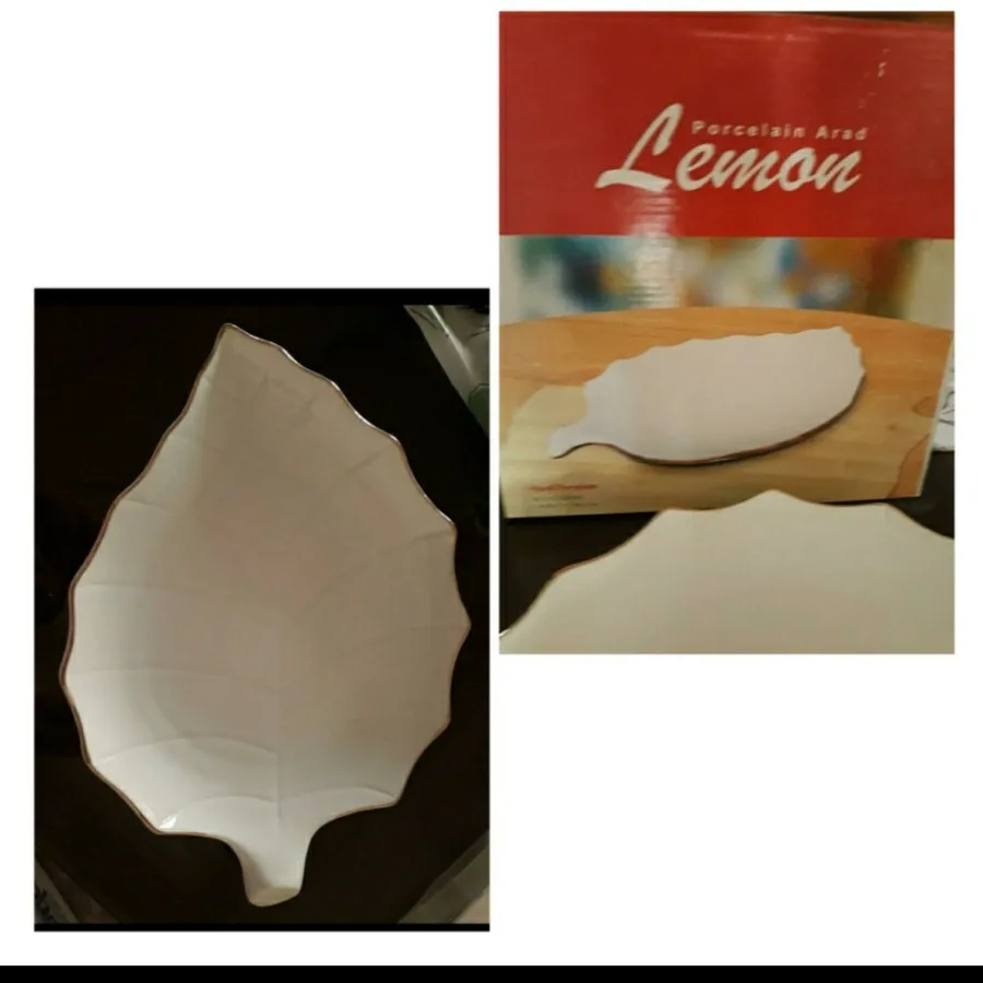 دوتا ظرف برگ سرامیک