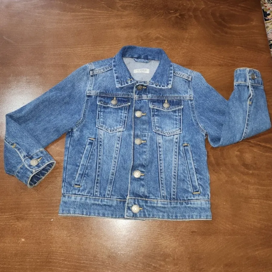 دو کت جین آبی برند