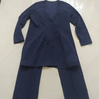 کت و شلوار مرواریدی