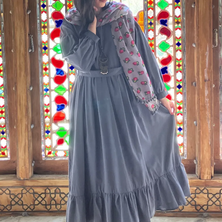 پیراهن بلند لینن