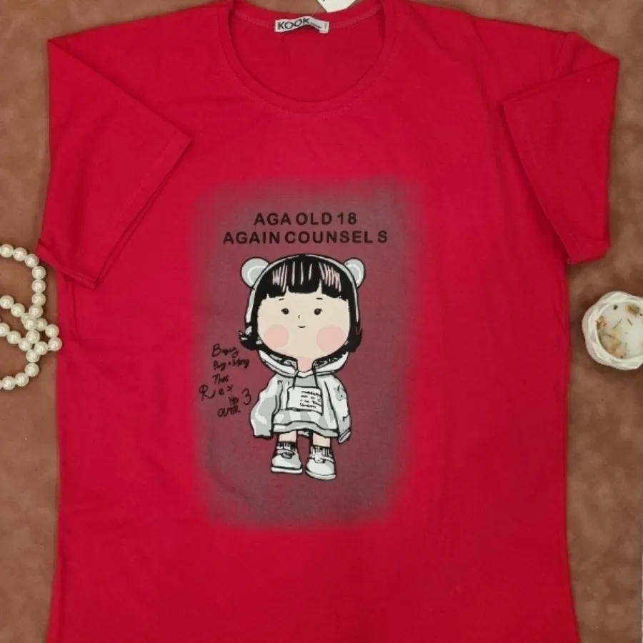 تیشرت دخترک چتری