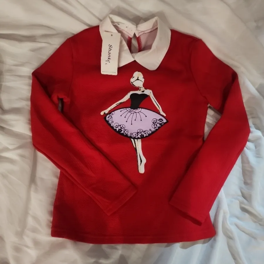 بلوز  قرمز بالرین