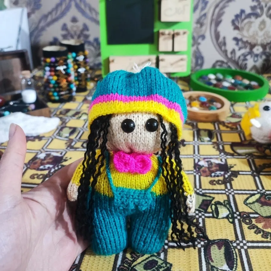 عروسک روسی بافتنی