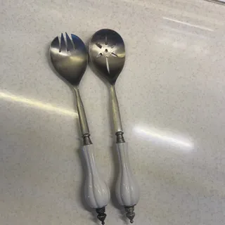 قاشق چنگال سالاد