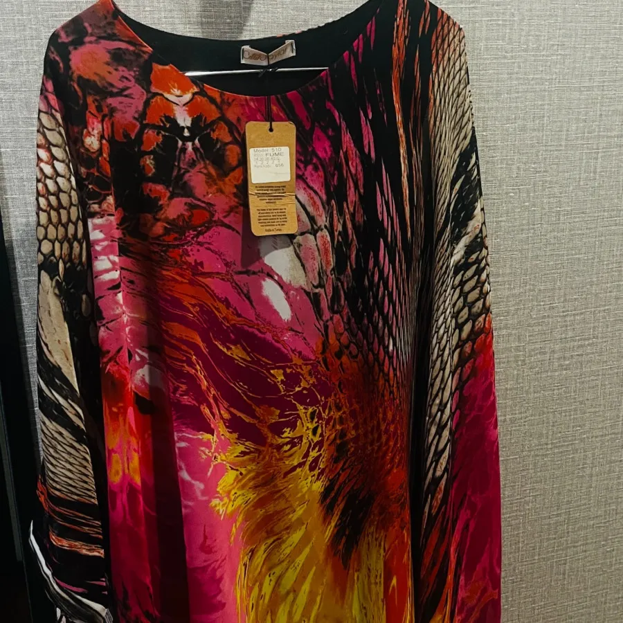 شومیز آبرنگی حریر