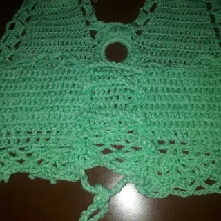 کراپ قلاببافی دخترانه