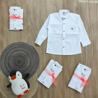 پیراهن پسرانه سفید زیبا