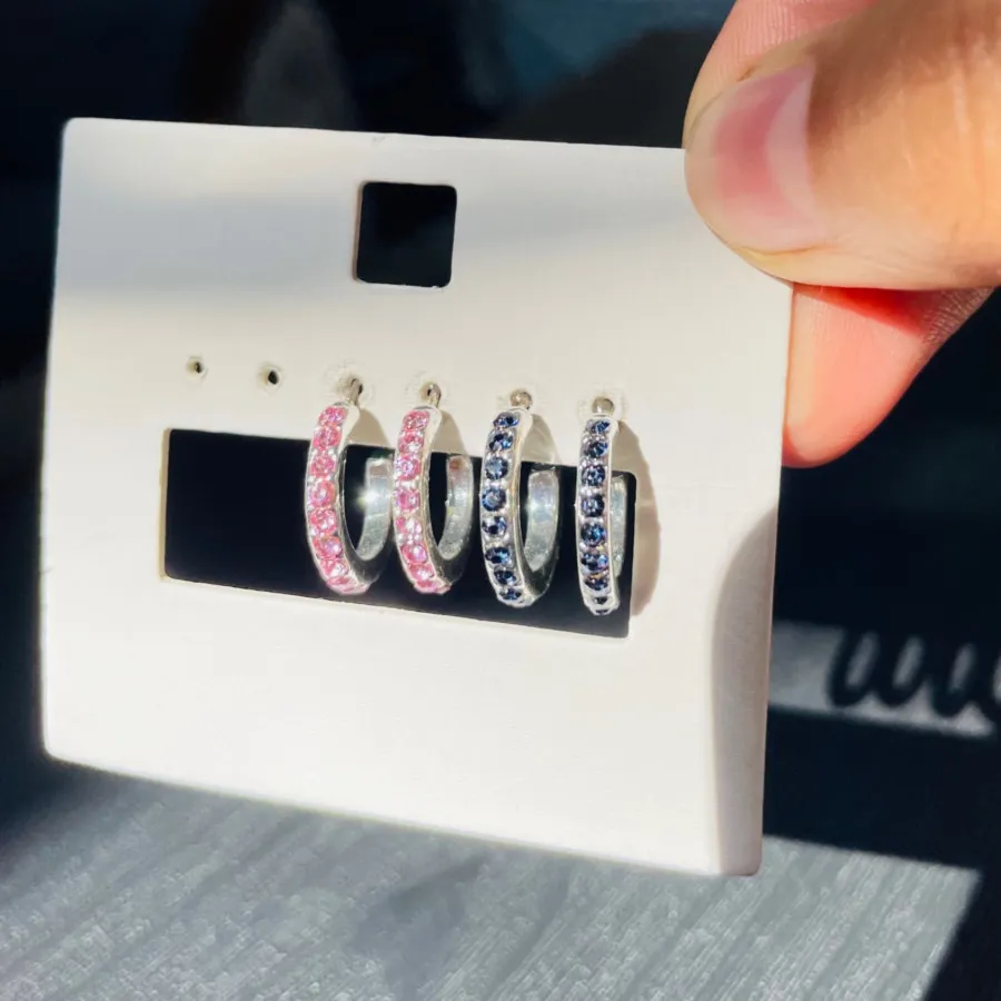 ست گوشواره نگین دار i am