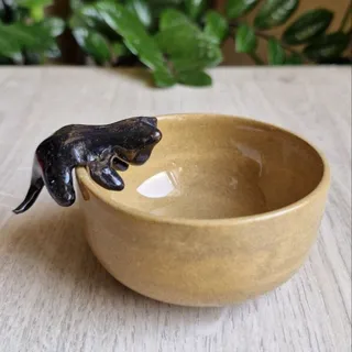 جاشمعی سفالی دست ساز