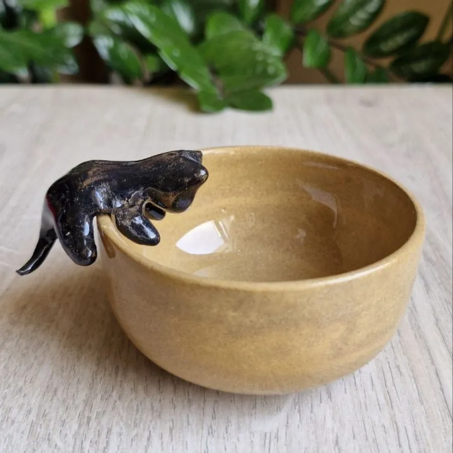 جاشمعی سفالی دست ساز