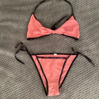 مایو بیکینی صورتی