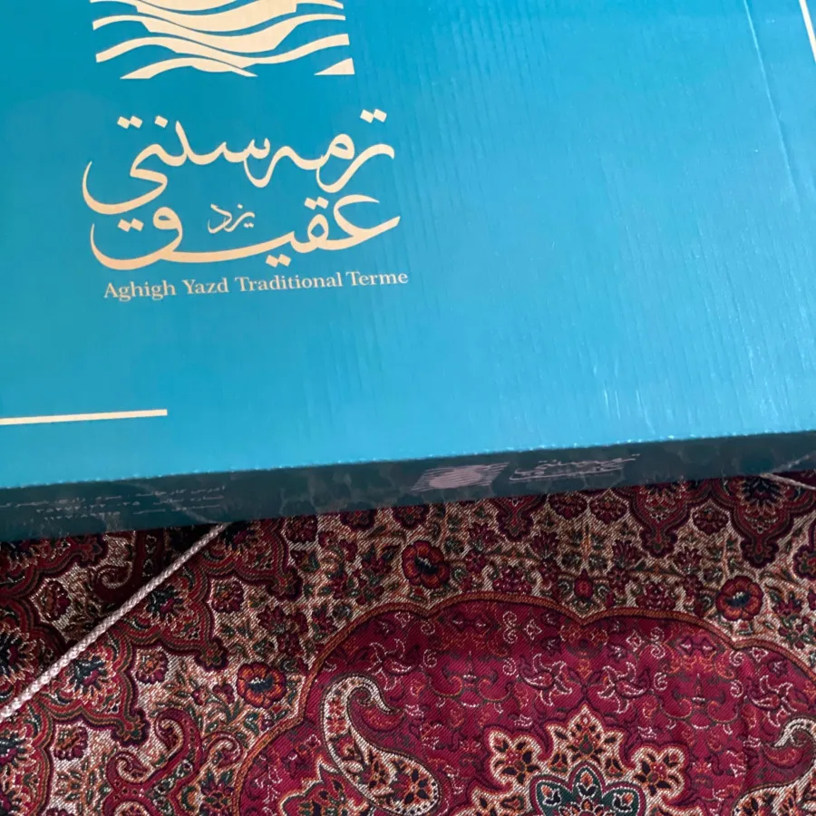 ترمه سنتی عقیق یزد 5تکه