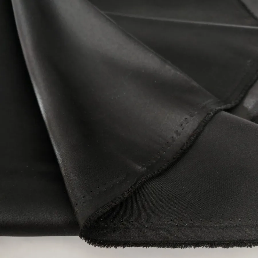 پارچه ساتن آمریکایی مشکی