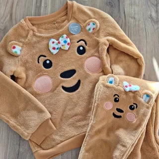 ست مخمل دخترانه برند