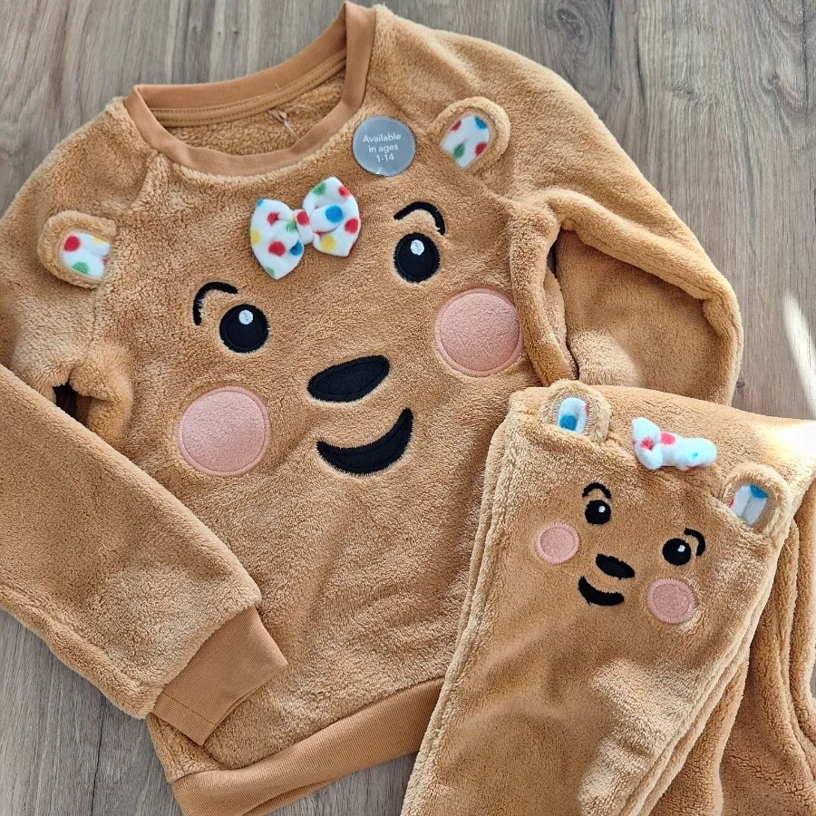 ست مخمل دخترانه برند