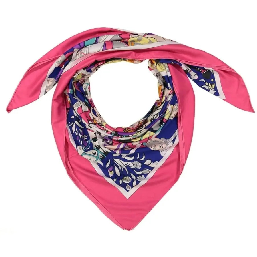 روسری ساتن ابریشم 120