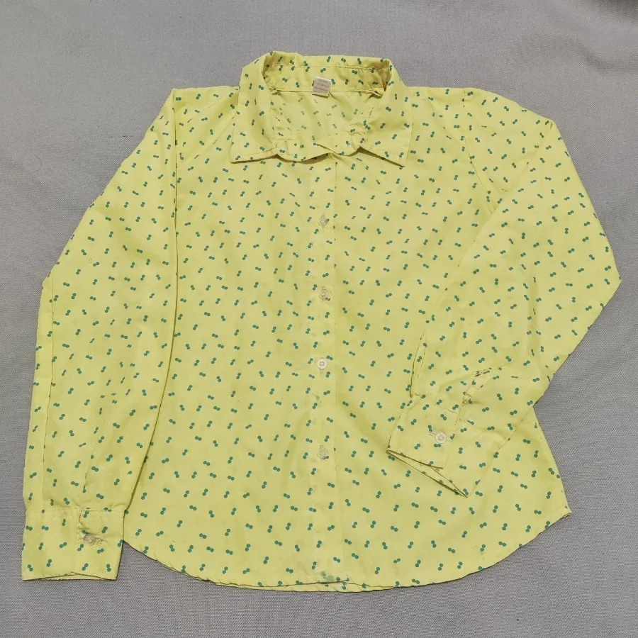 شومیز زرد شیک