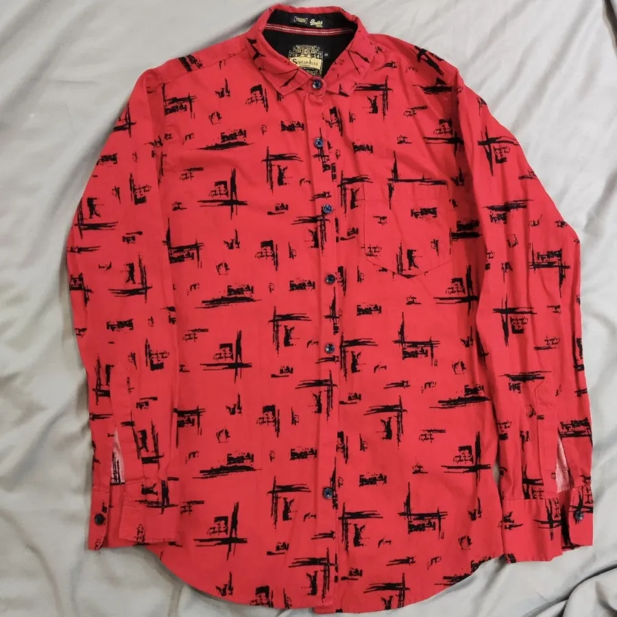 شومیز مخمل کبریتی