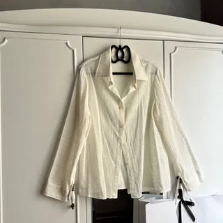 شومیز نخی سفید