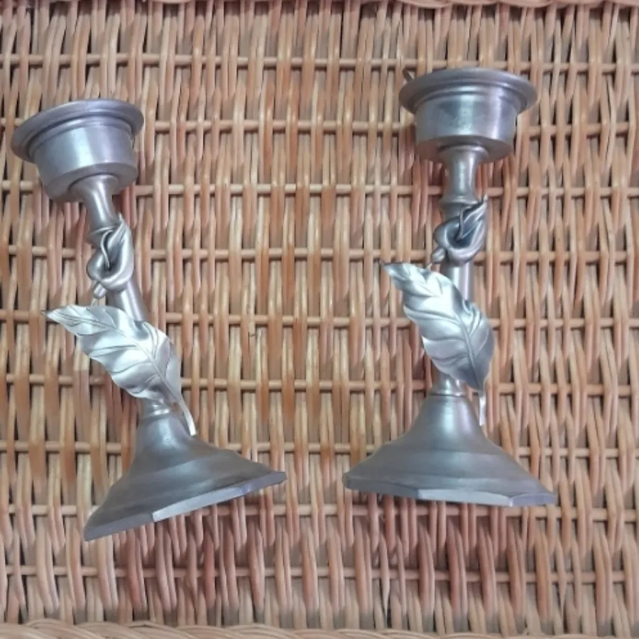 شمعدان پیوتر قدیمی