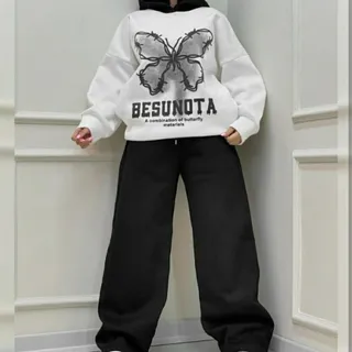 هودی شلوار بگ