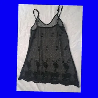 تاپ توری برند مشکی حراج