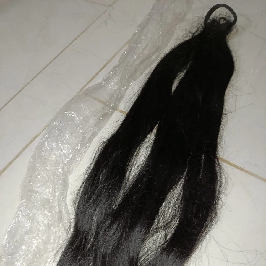 موی دم اسبی مشکی بلند