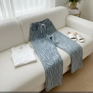 شلوار طرح دار