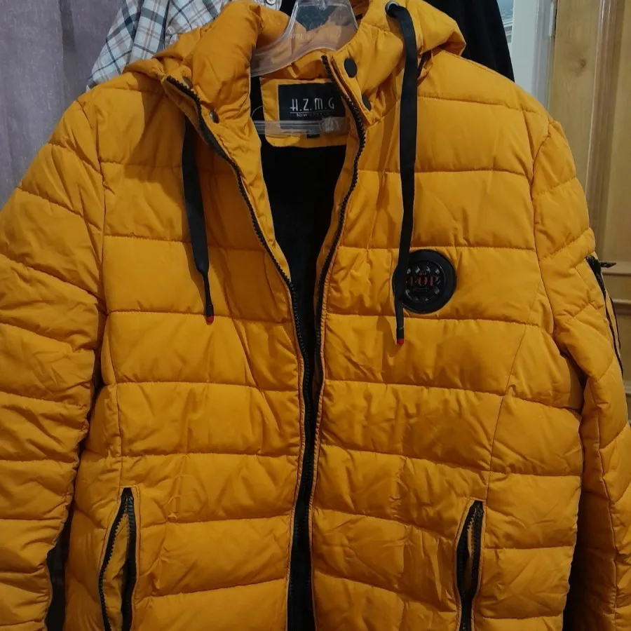 کاپشن پفی ضدآب، داخل پشمی