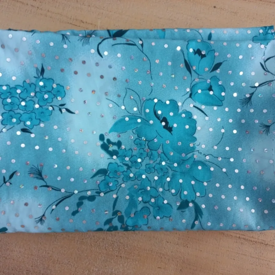 پارچه فیروزه ای شومیز