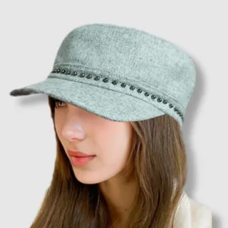 کلاه کاپیتانی چرم لمینت