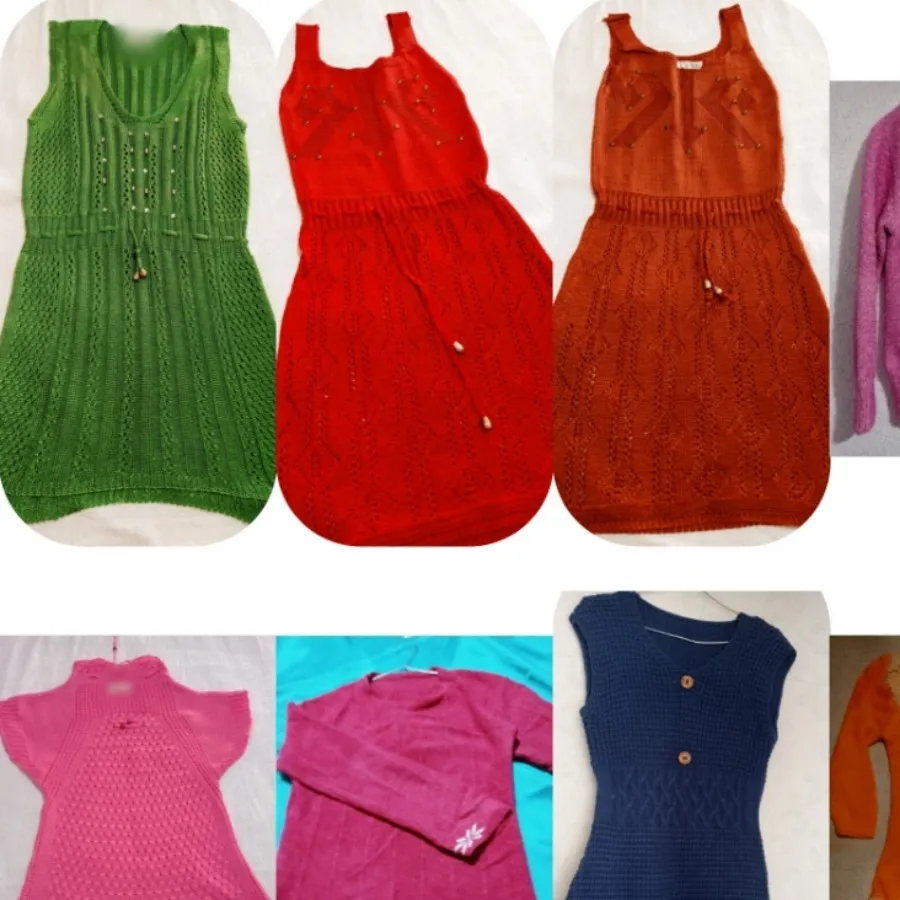 انواع بافت و سارافون رنگی