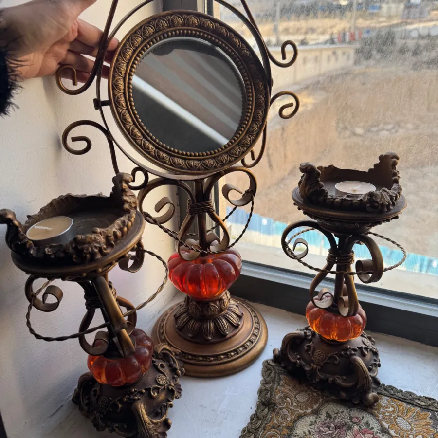 ست اینه شمعدان