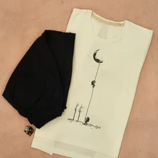 تیشرت شلوارک فضانورد