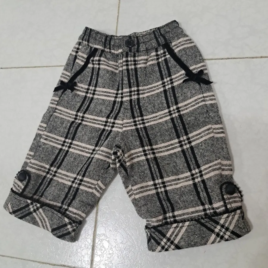 شلوار آستردار پارچه پاییز