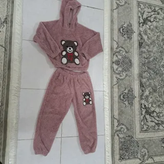 ست تدی صورتی کثیف