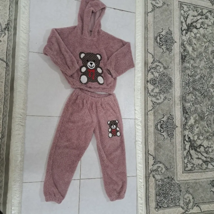 ست تدی صورتی کثیف