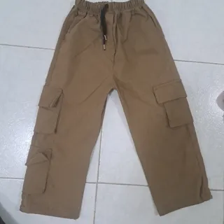 شلوار کارگو نسکافه ای