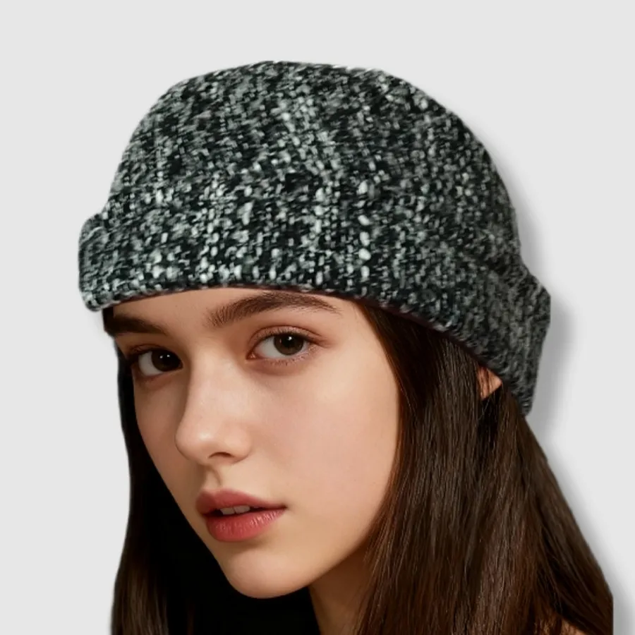 کلاه پشمی طرح لیونی ساده