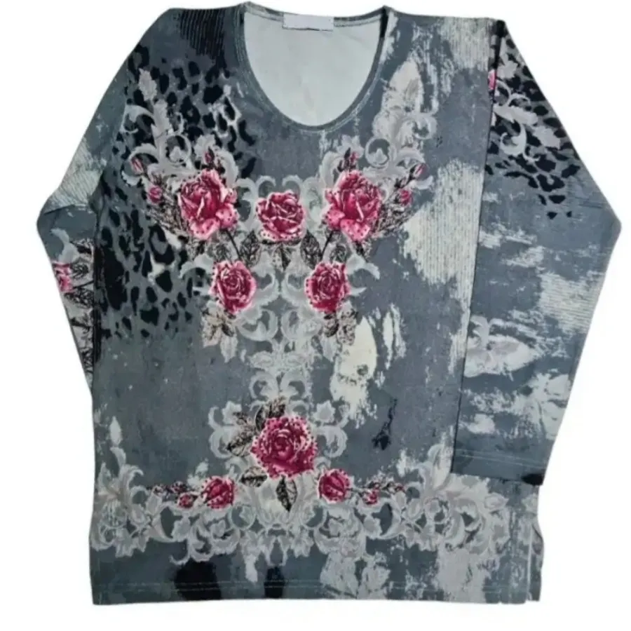 بلوز تریکو نخ نگینی