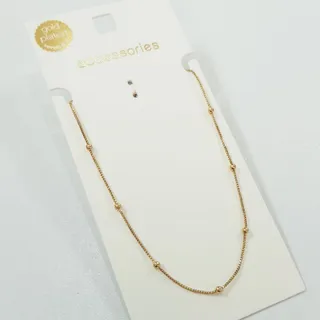 گردنبند آبکاری طلا خارجی