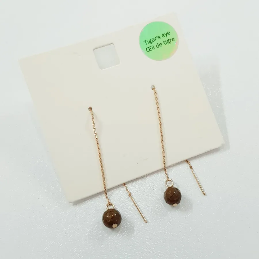 گوشواره بخیه ای چشم ببر