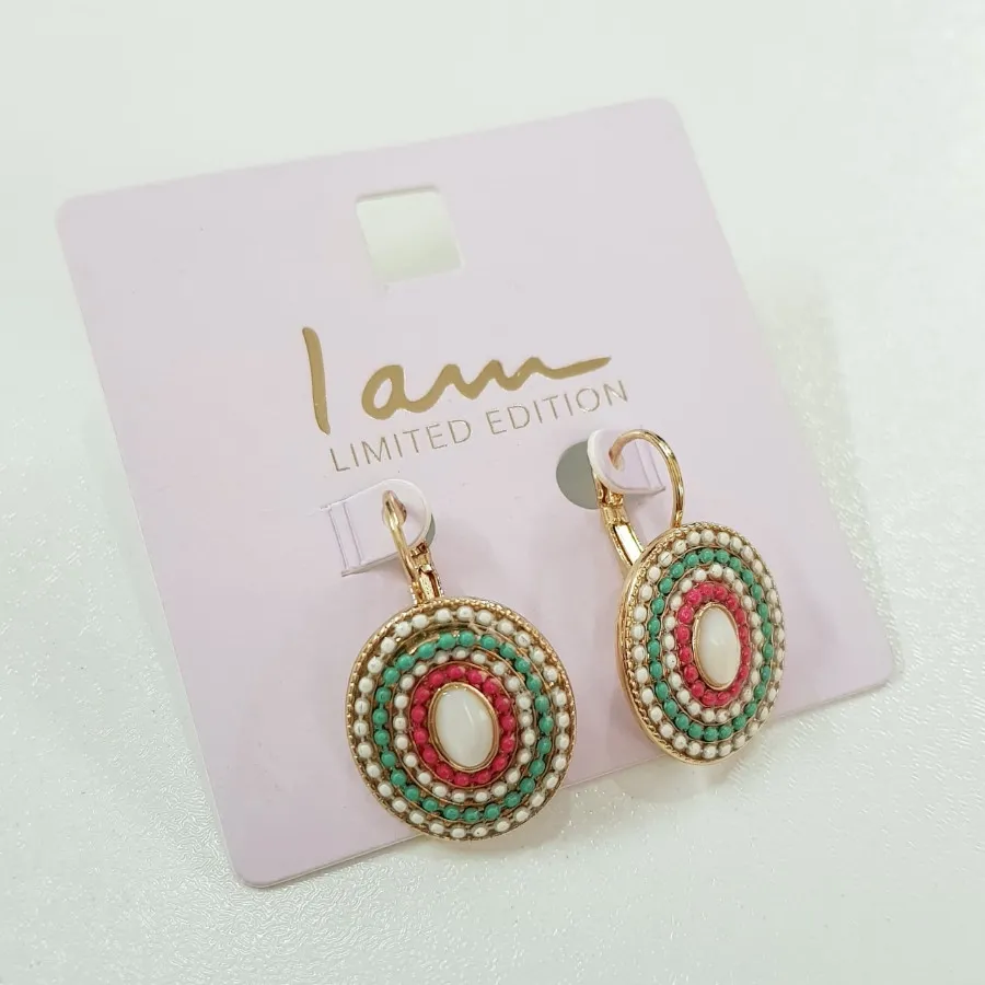 گوشواره قفلی طلایی سنتی