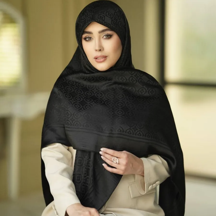 روسری نخ ژاکارد