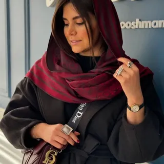 شال نخ ژاکارد