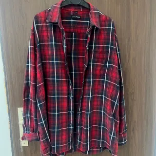 پیراهن چهارخونه پاییزه